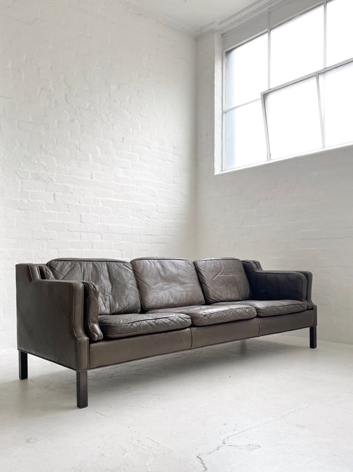 Grant Møbler Leather Sofa