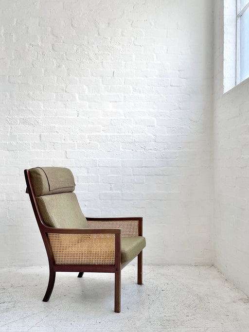 Ole Wanscher Mahogany Lounge Chair