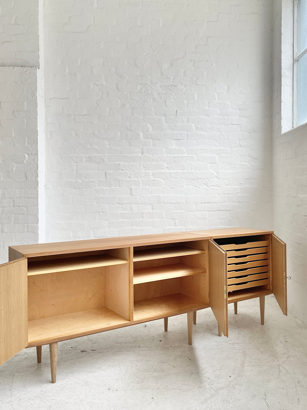Carlo Jensen Oak Sideboard Units
