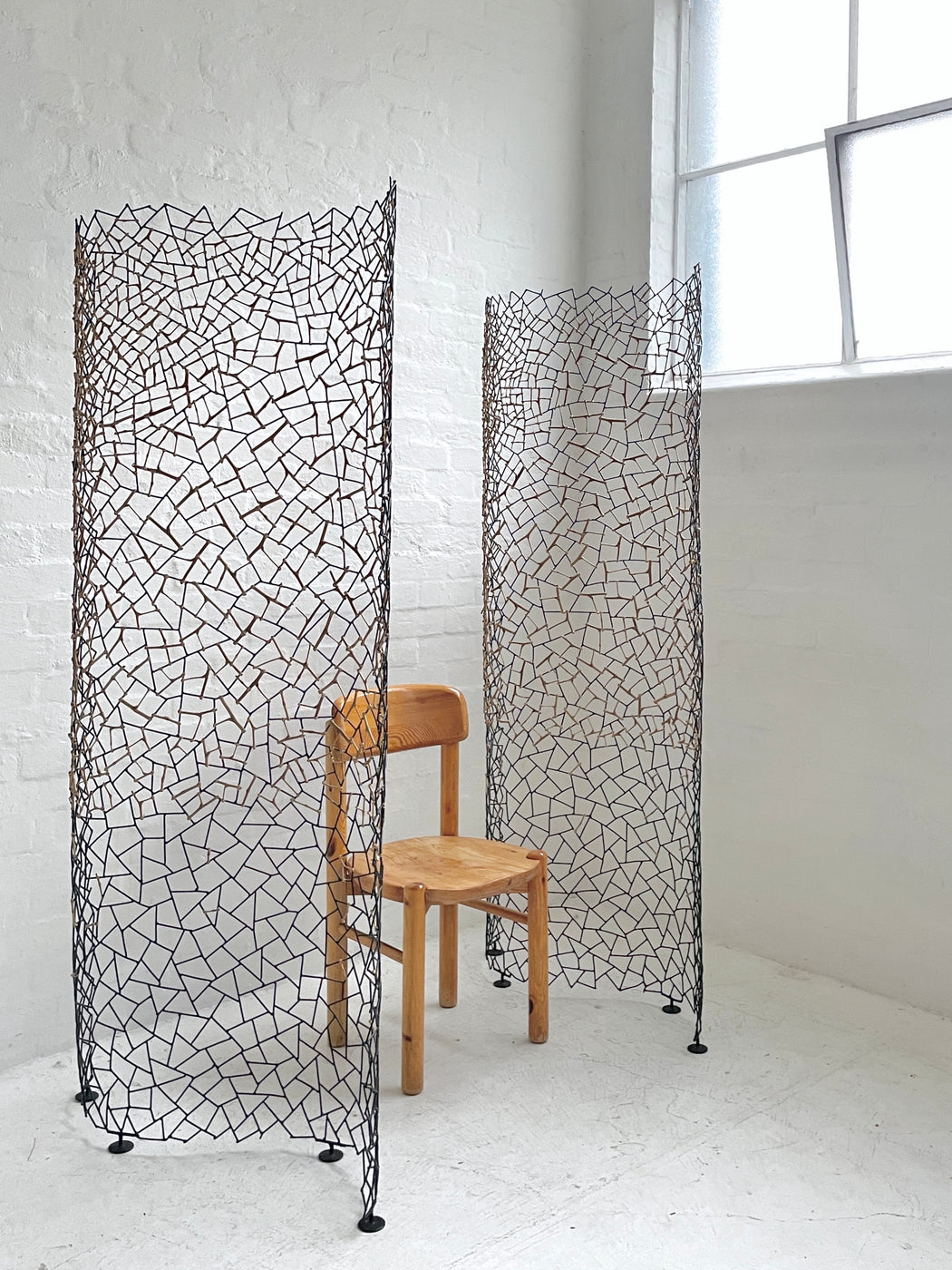 Pair of Kenneth Cobonpue ‘Kris Kros’ Floor Screens