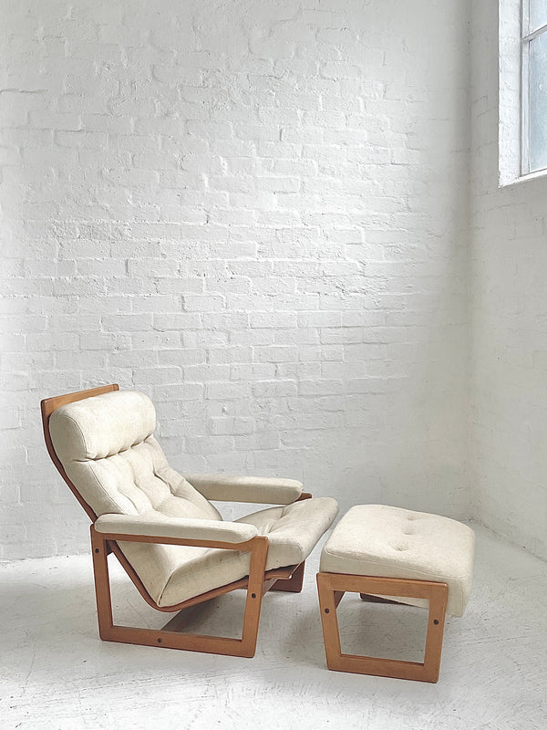 Lennart Bender 'Primula' Chair & Footstool