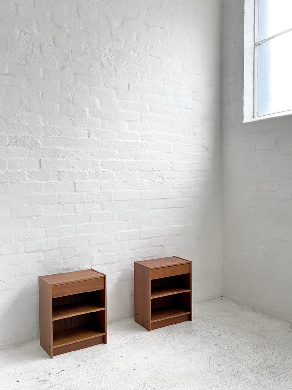Danish Teak Bedside Tables