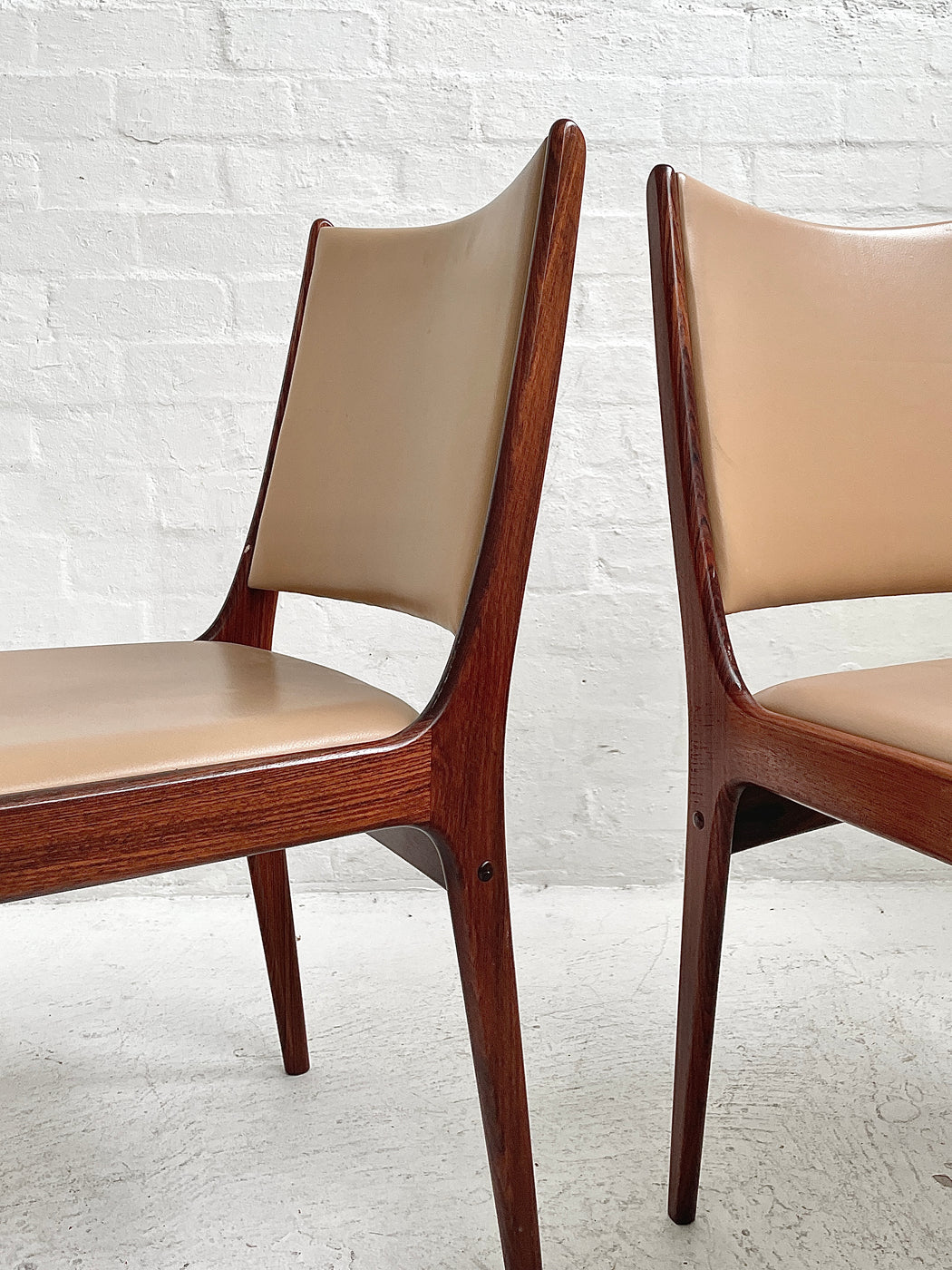 Johannes Andersen Rosewood Dining Chairs