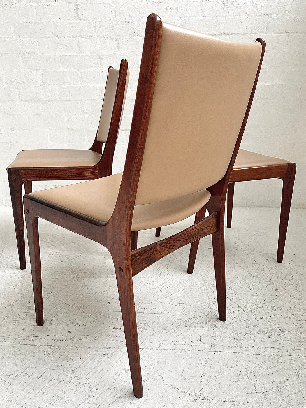 Johannes Andersen Rosewood Dining Chairs
