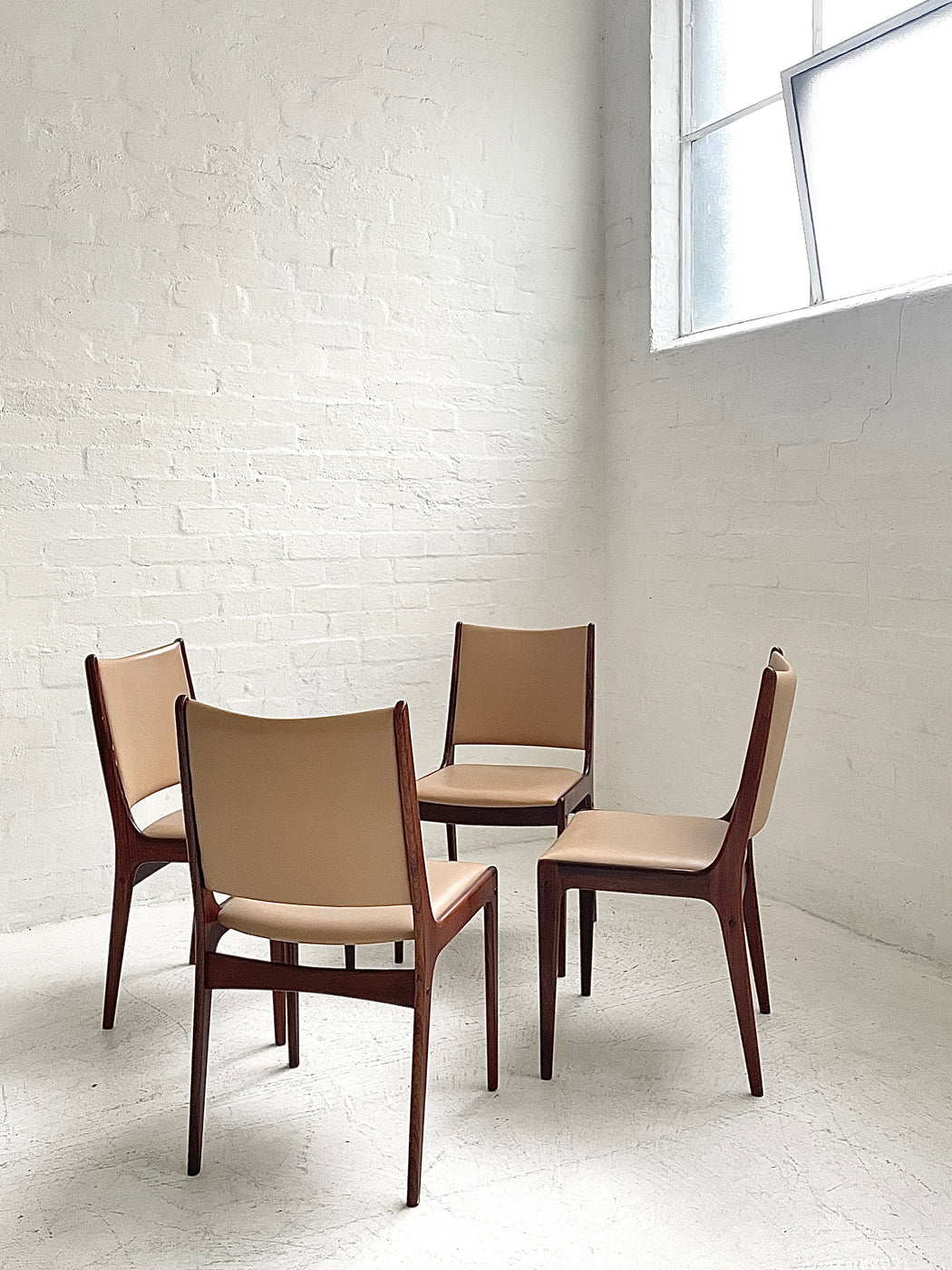 Johannes Andersen Rosewood Dining Chairs
