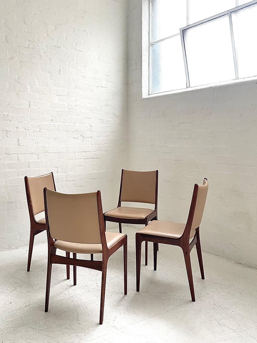 Johannes Andersen Rosewood Dining Chairs