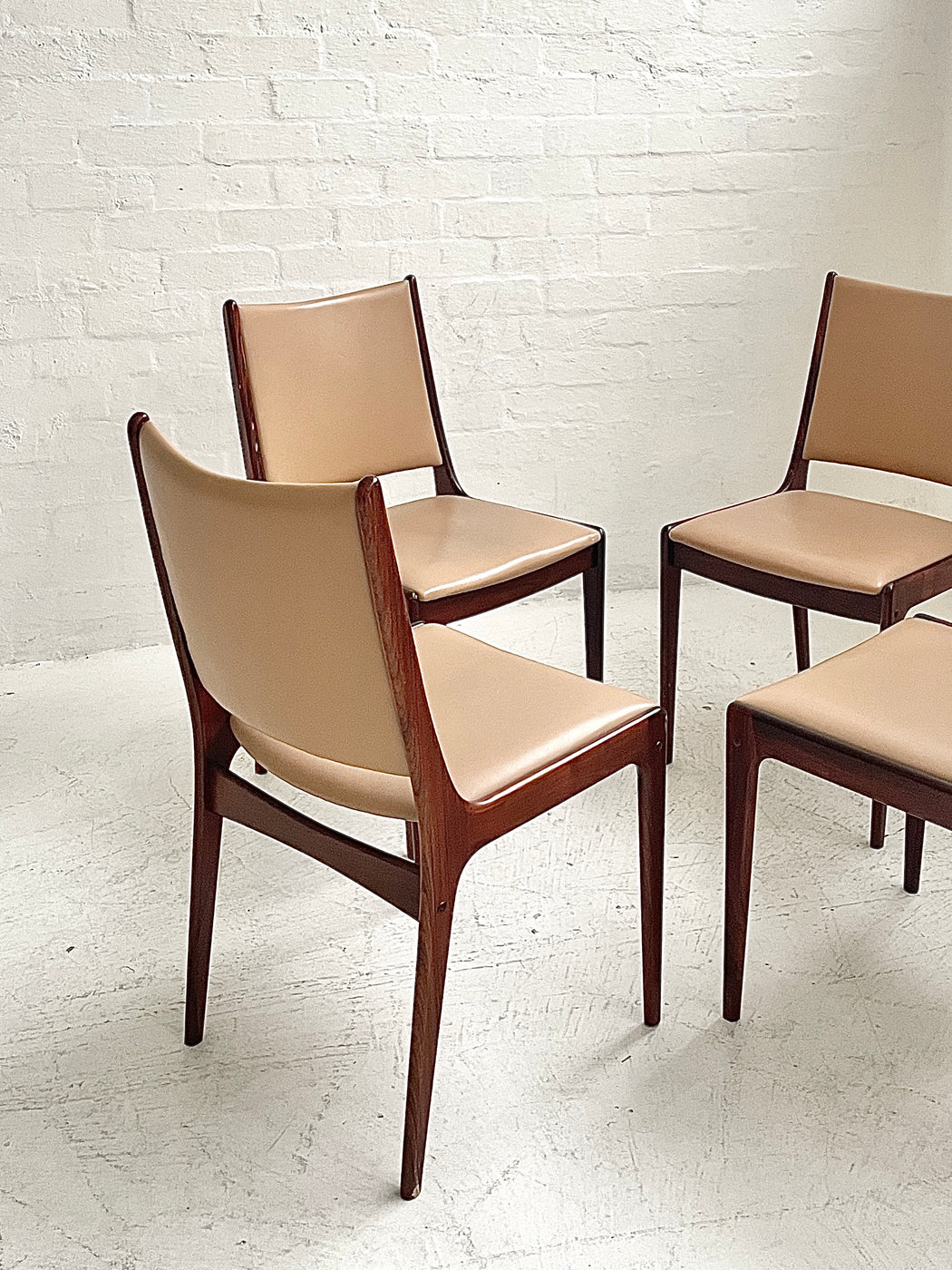 Johannes Andersen Rosewood Dining Chairs