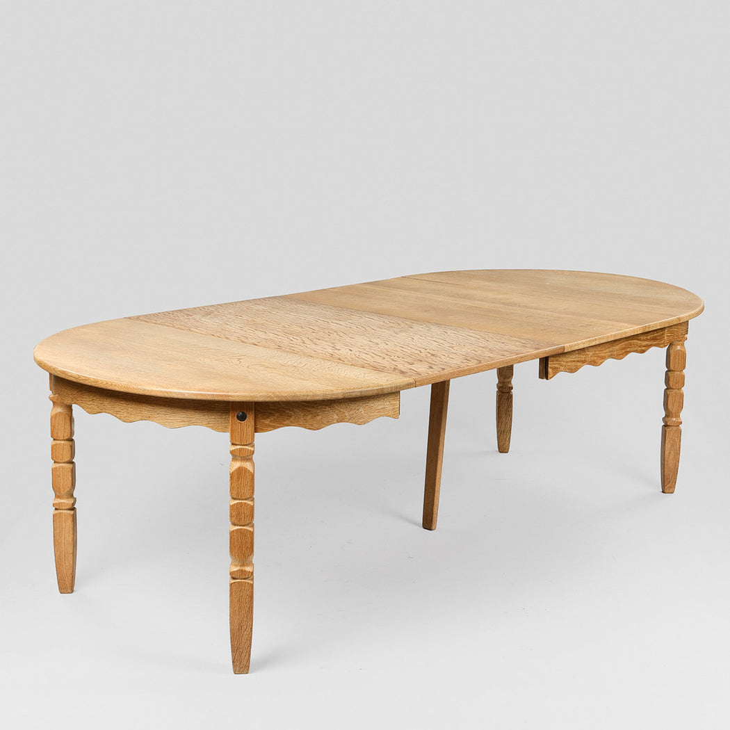 Henning Kjærnulf Oak Dining Table