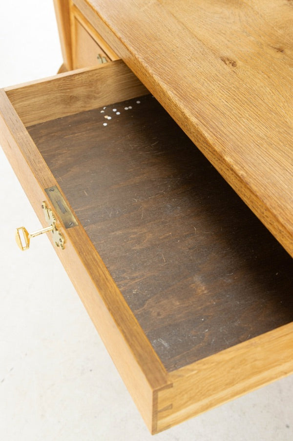 Antique European Oak Desk