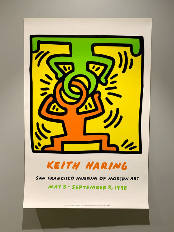 Keith Haring Exhibition Poster