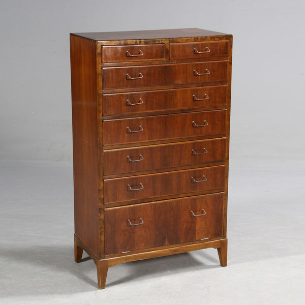 Danish Walnut Chest of Drawers
