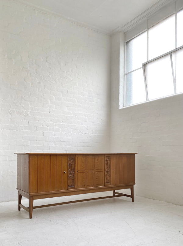 1940s Danish Oak Sideboard