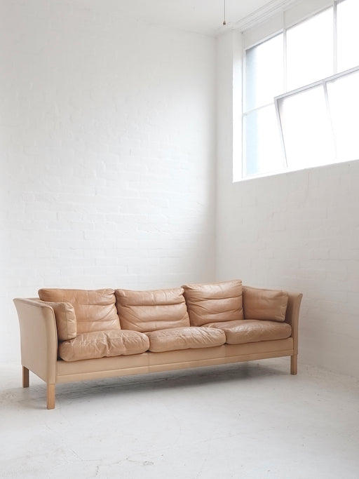 Mogens Hansen Leather Sofa