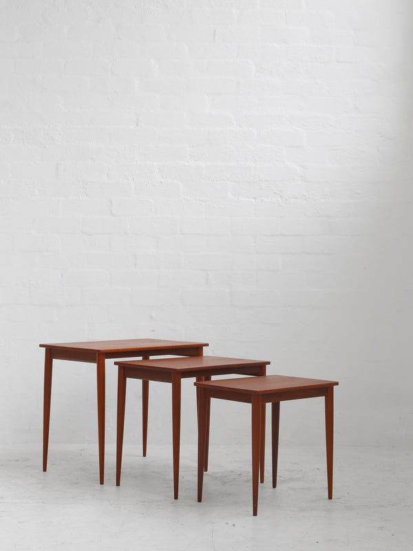 Danish Teak Nesting Tables
