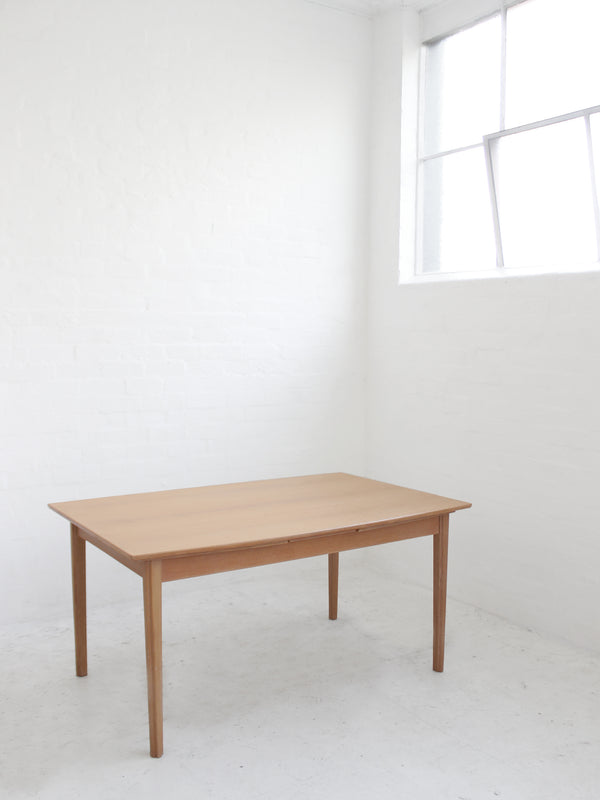 Danish Oak Extension Dining Table