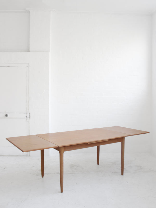 Danish Oak Extension Dining Table