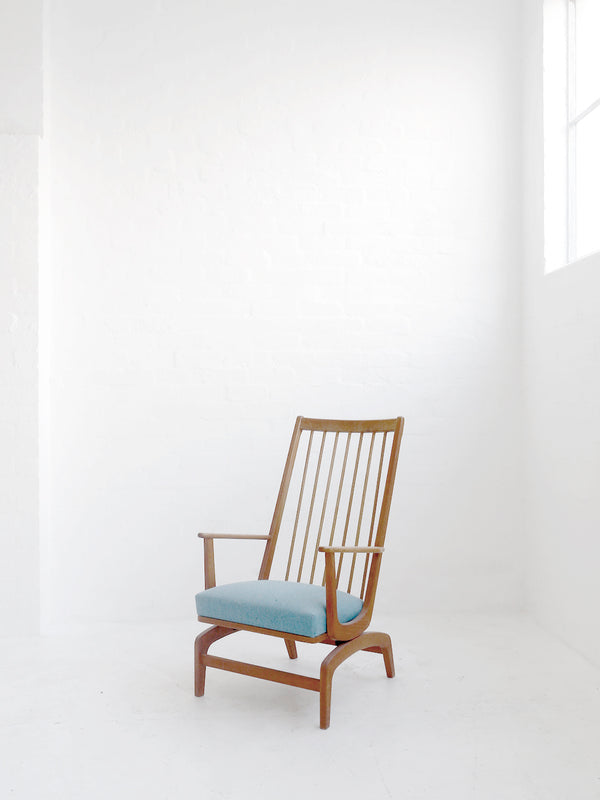 Danish Spindle Back Rocker