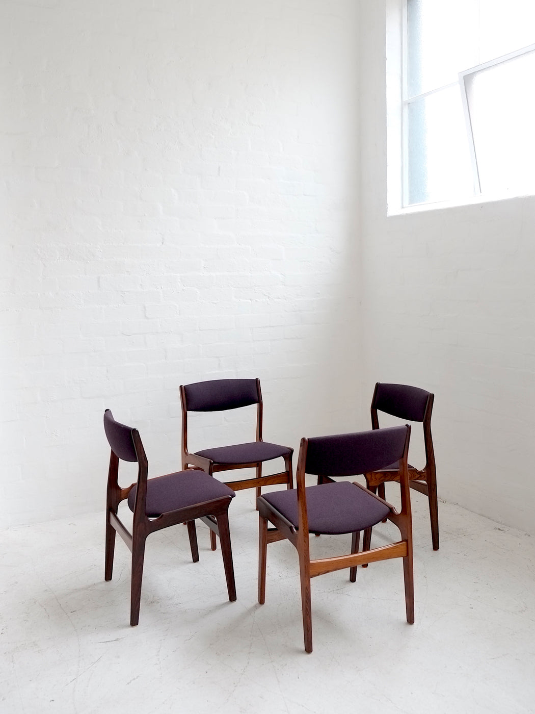 Erik Buch Rosewood Dining Chairs