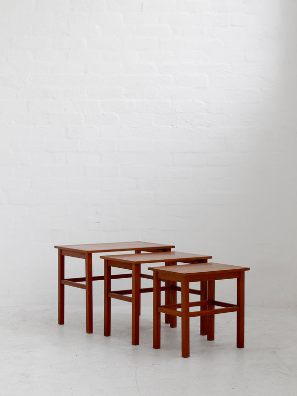 Danish Teak Nesting Tables