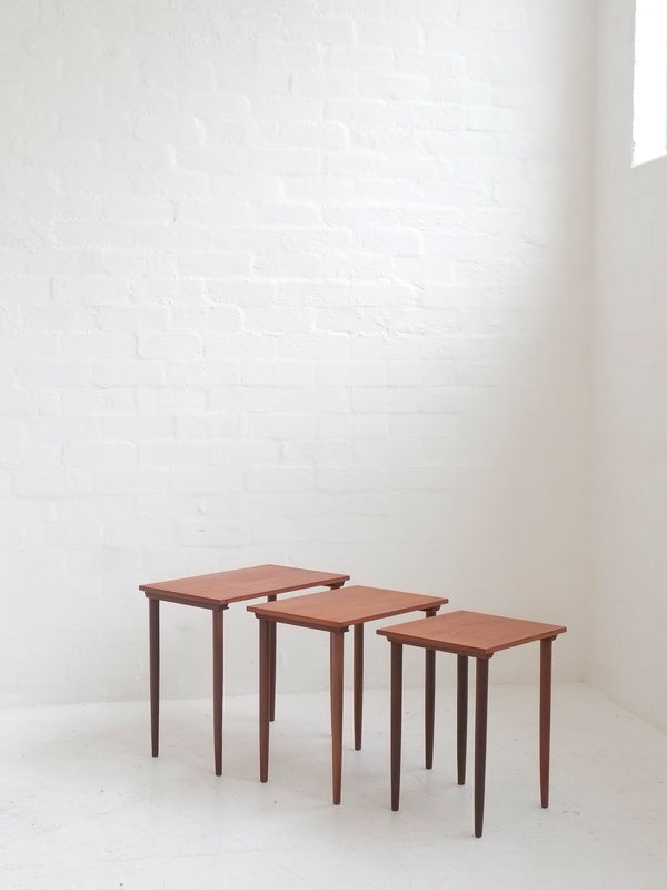 Danish Teak Nesting Tables