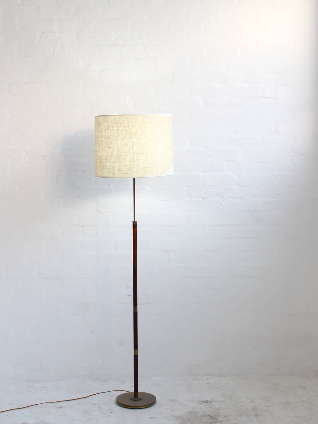Danish Rosewood Standing Lamp