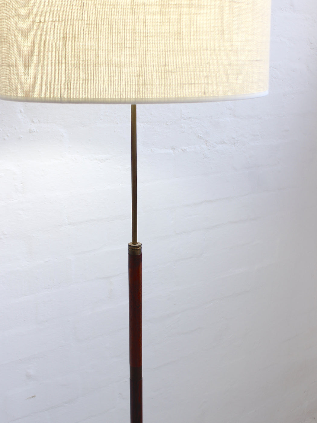 Danish Rosewood Standing Lamp