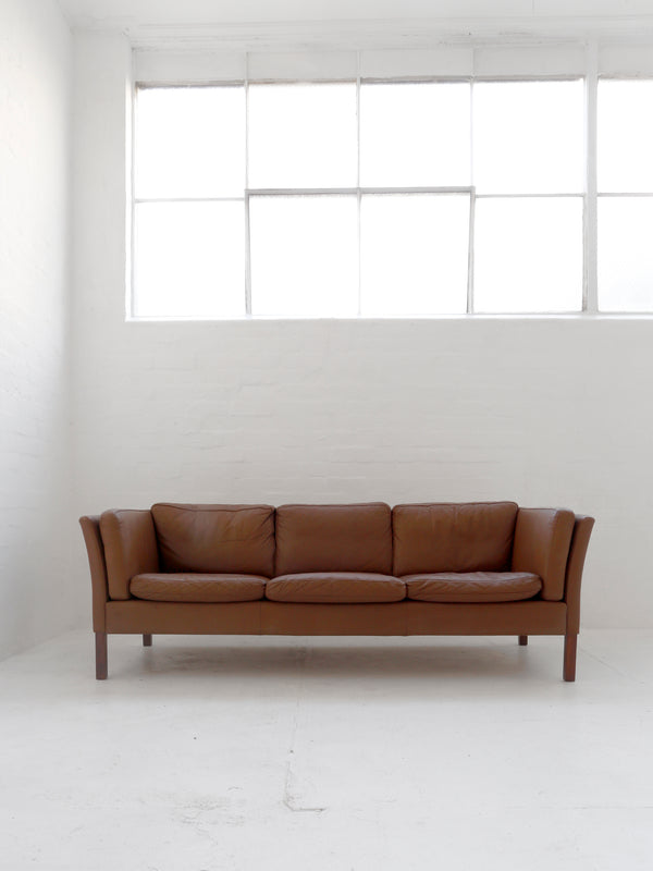 Danish Leather Sofa