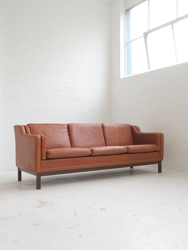 Danish Leather Sofa