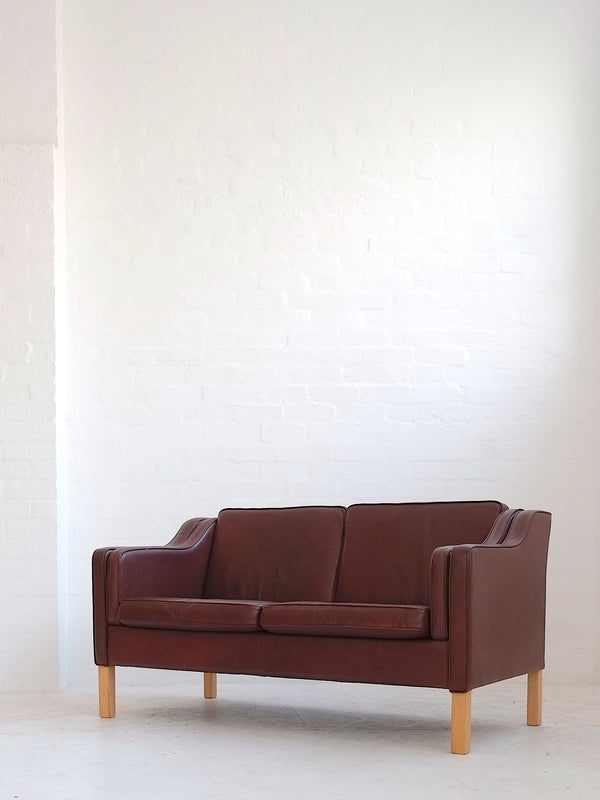 Mogens Hansen Leather Sofa