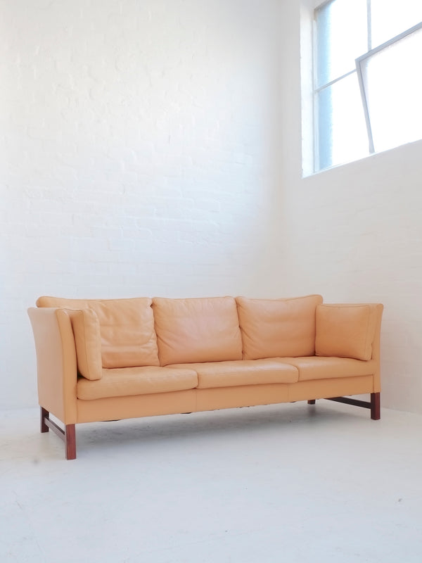 Danish Leather Sofa