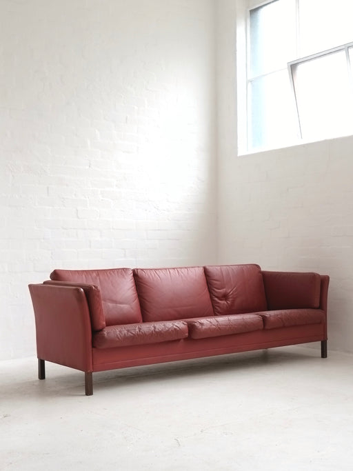 Mogens Hansen Leather Sofa