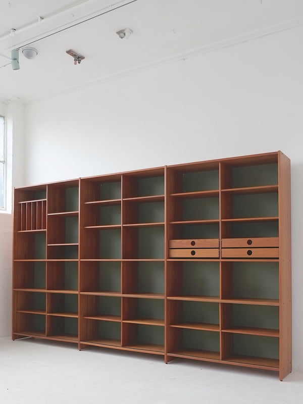Danish Teak Wall Unit