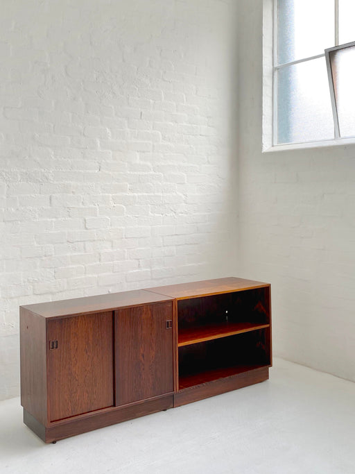 Pair Danish Rosewood Cabinets