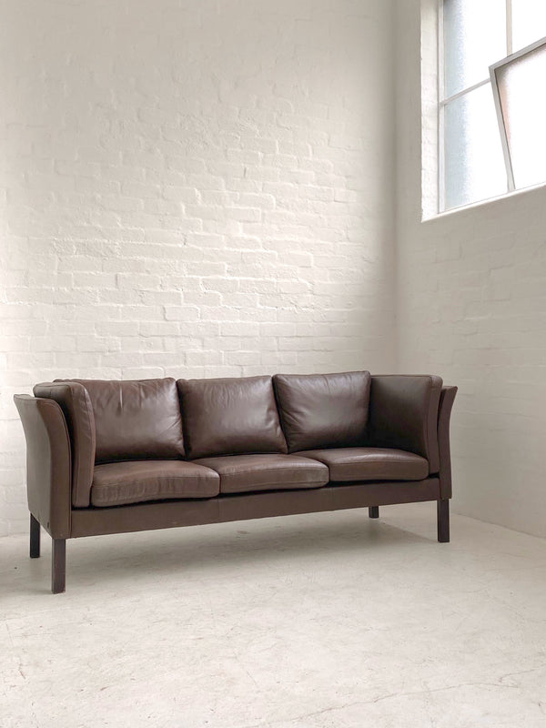 Danish Leather Sofa
