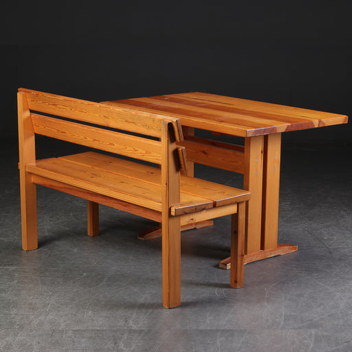 Danish Douglas Fir Table & Bench