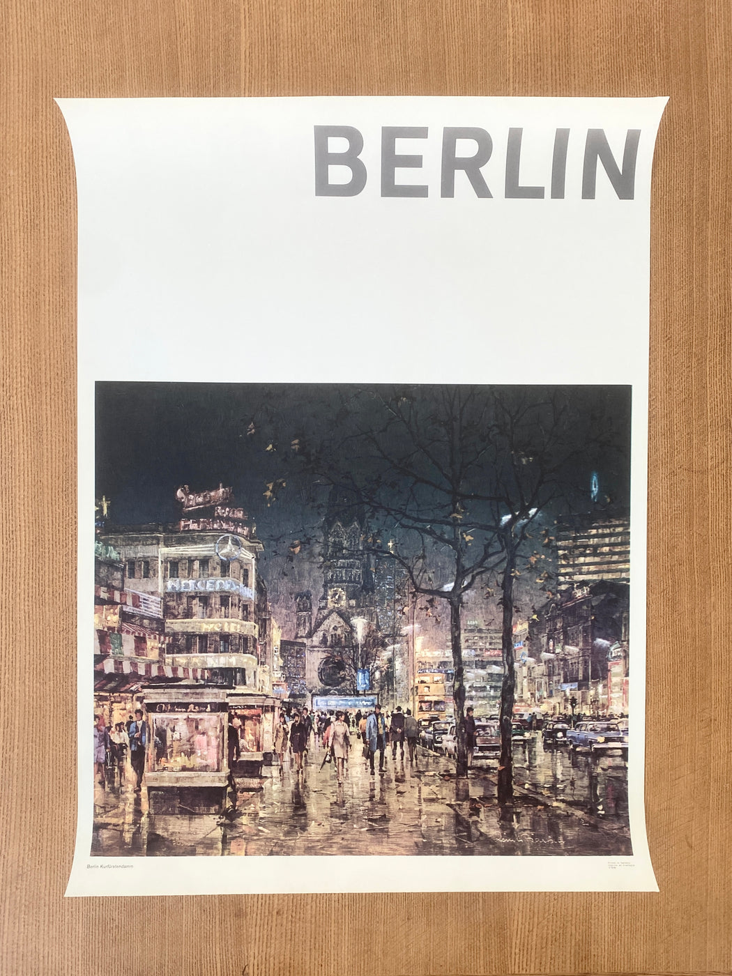Berlin 1969 Poster