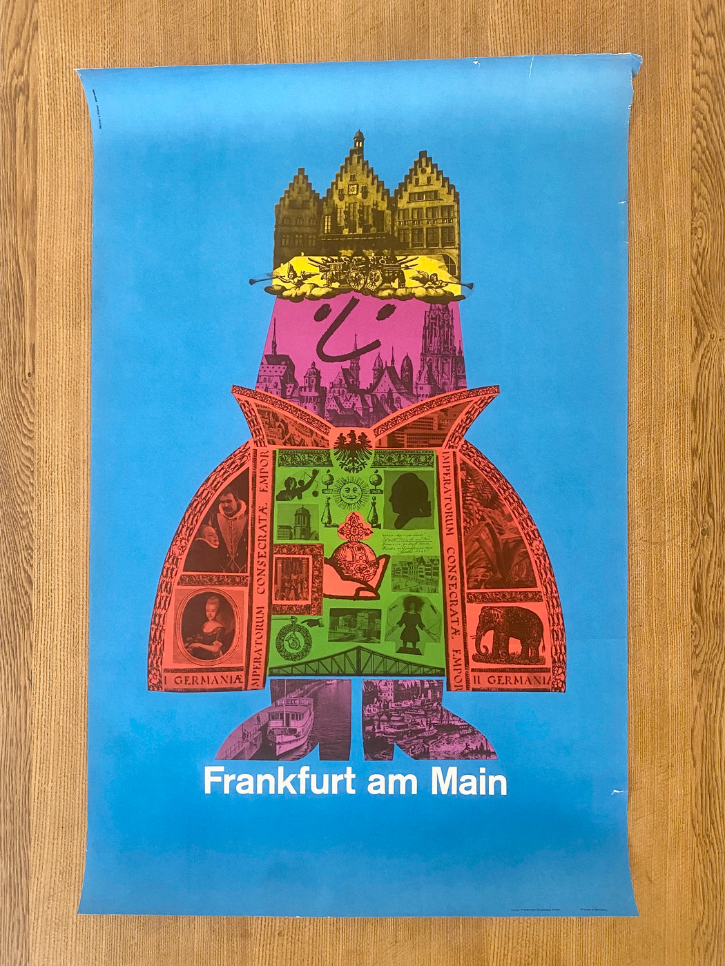 Hans Michel & Gunther Kiesser 'Frankfurt' Poster