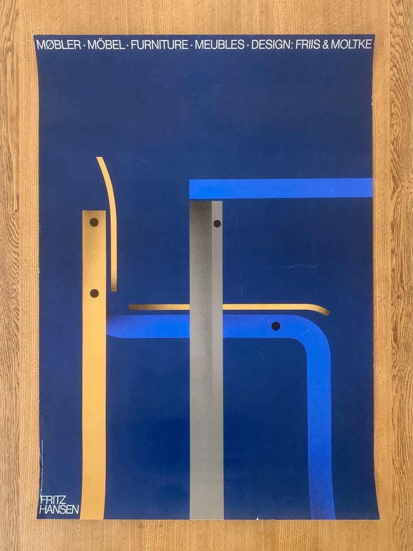 Fritz Hansen 'Friis & Moltke' Poster