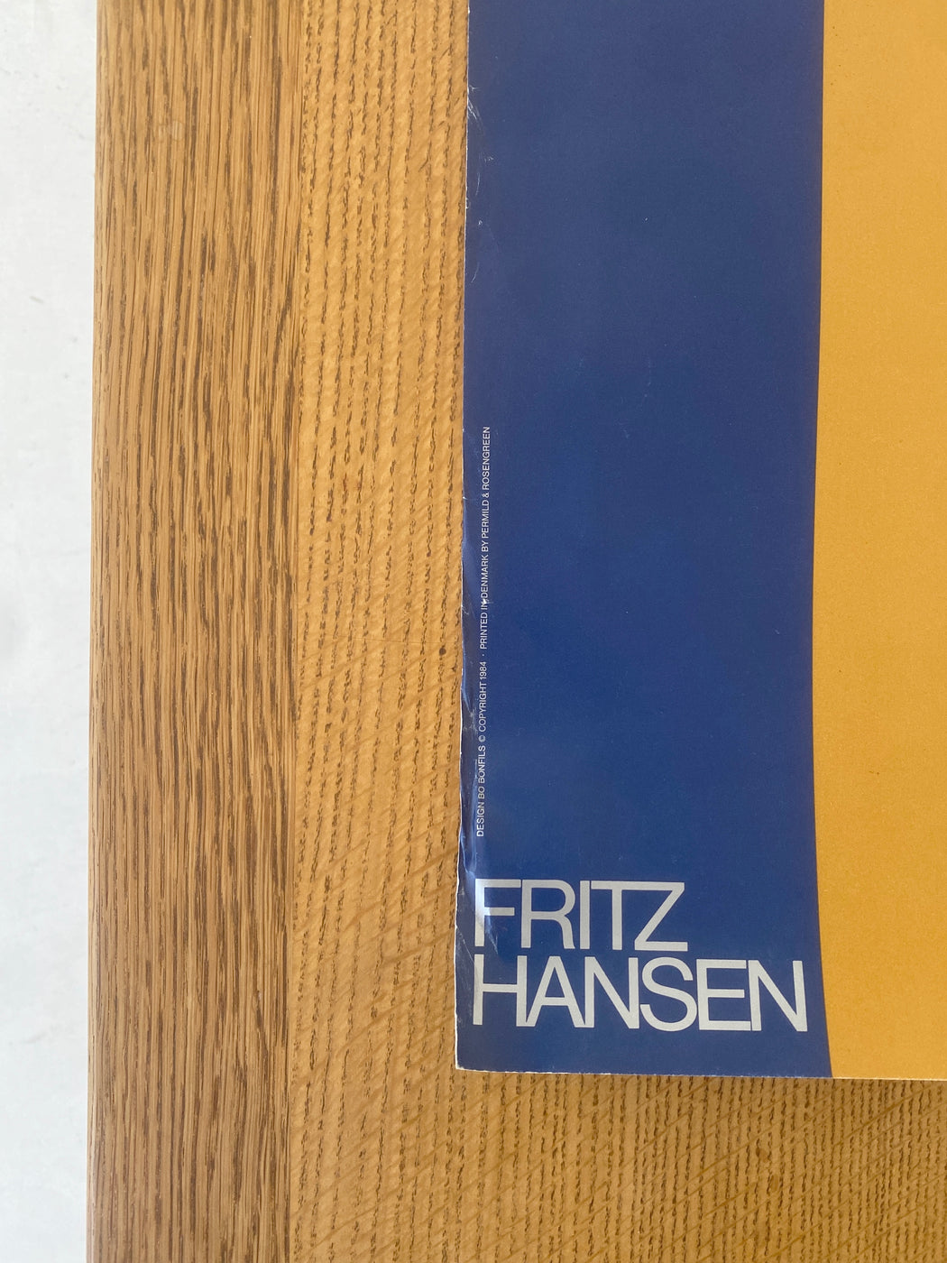 Fritz Hansen 'Friis & Moltke' Poster