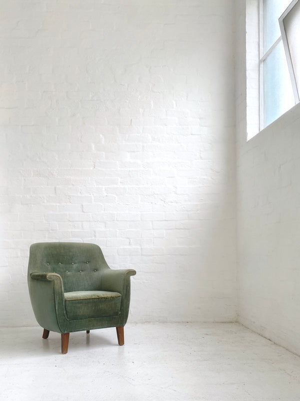 Danish 1940s Easy Chair