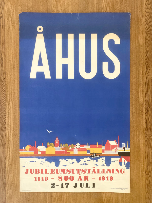 Hanne & Svend Bøgh-Andersen 1949 Åhus Poster