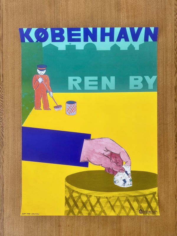 Bent Karl Jacobsen 'Clean City' Poster