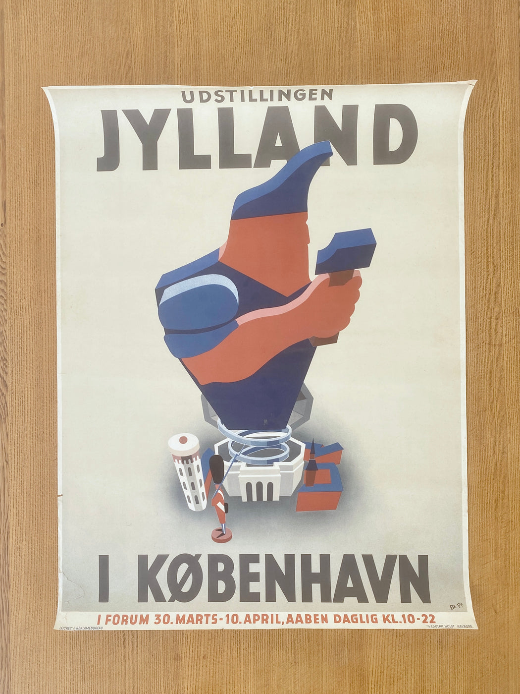 The Jutland Exhibition 1959 Poster