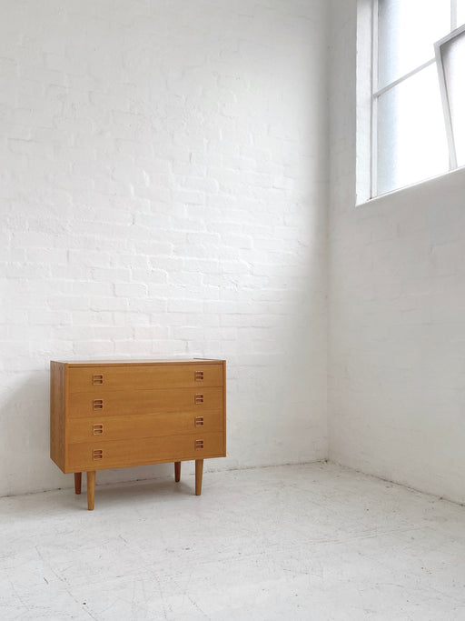 Restored Danish Oak Chest of Drawers