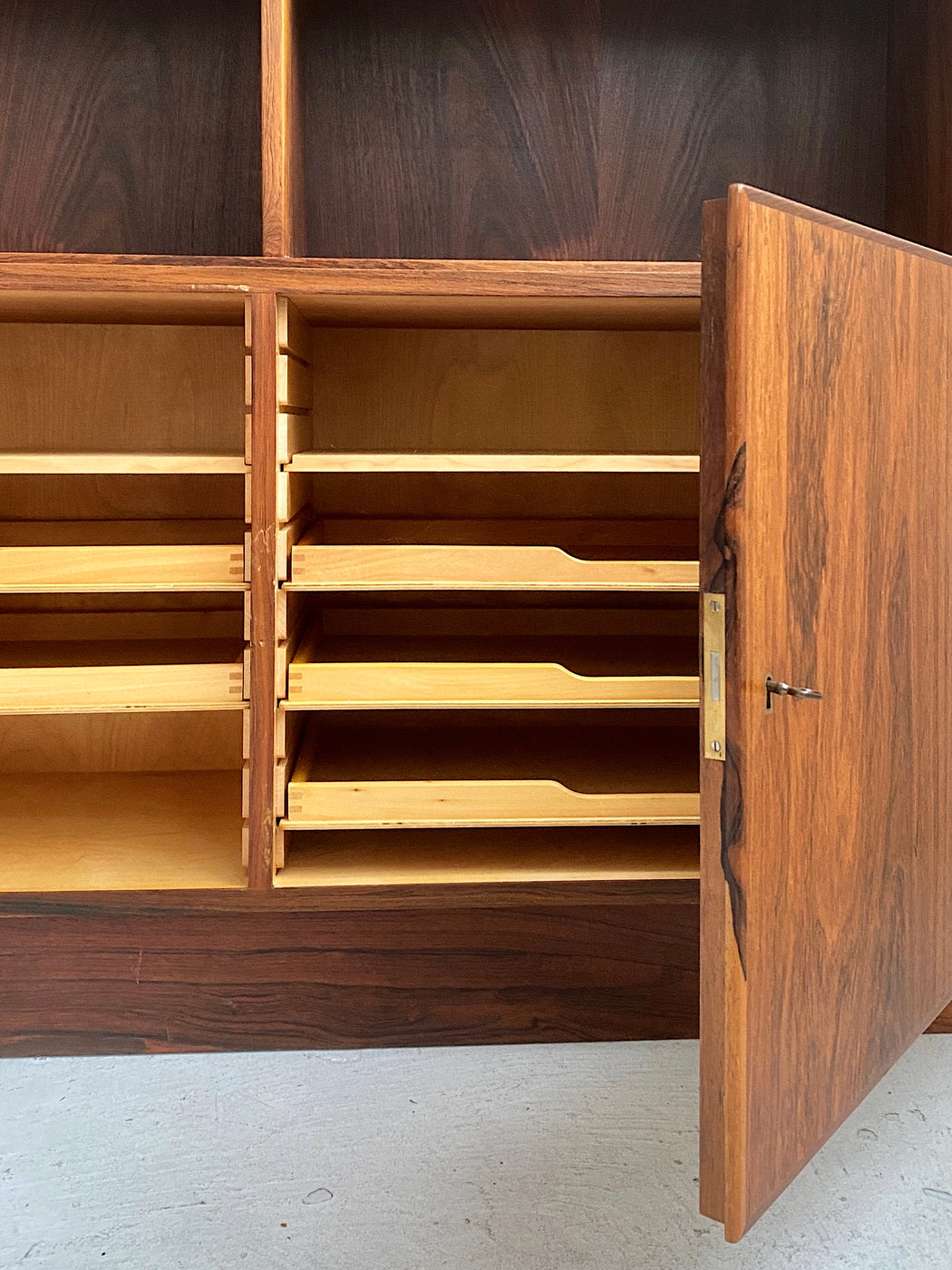 Gunni Omann Rosewood Bookcase (Top) Section