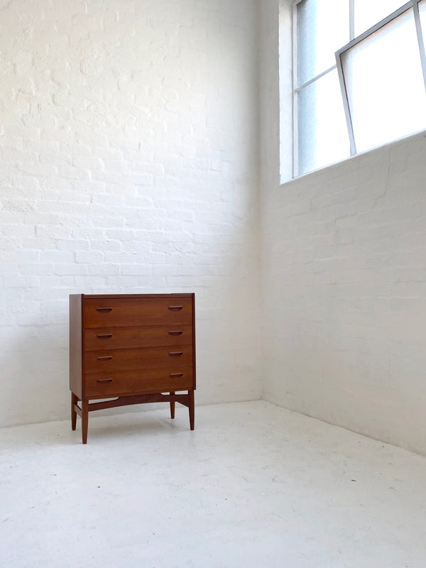 Danish Teak Dresser Drawers