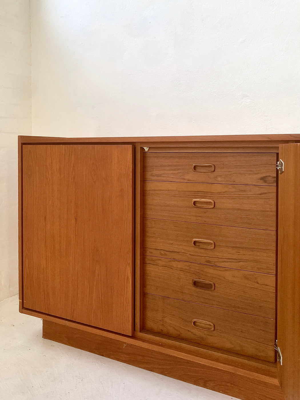 Large Mid Century Teak Sideboard