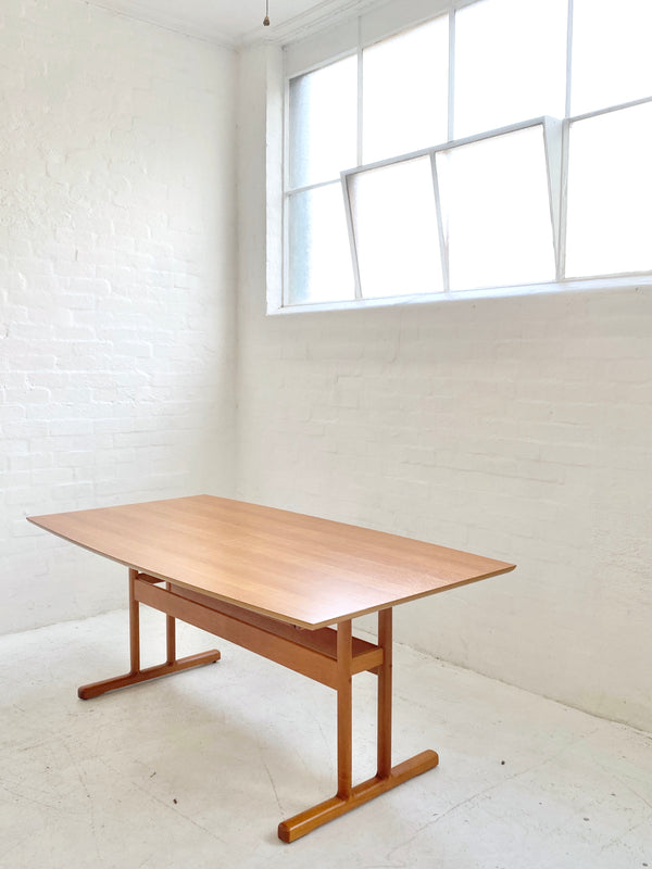 Danish 'Shaker' Extension Dining Table