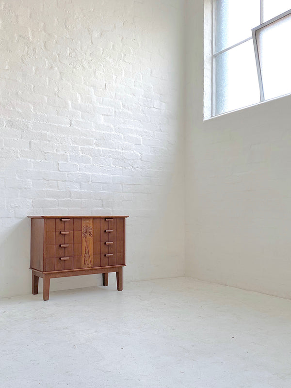 Danish Oak Chest of Drawers