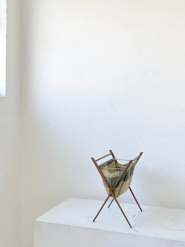 Danish Teak Sewing Tidy